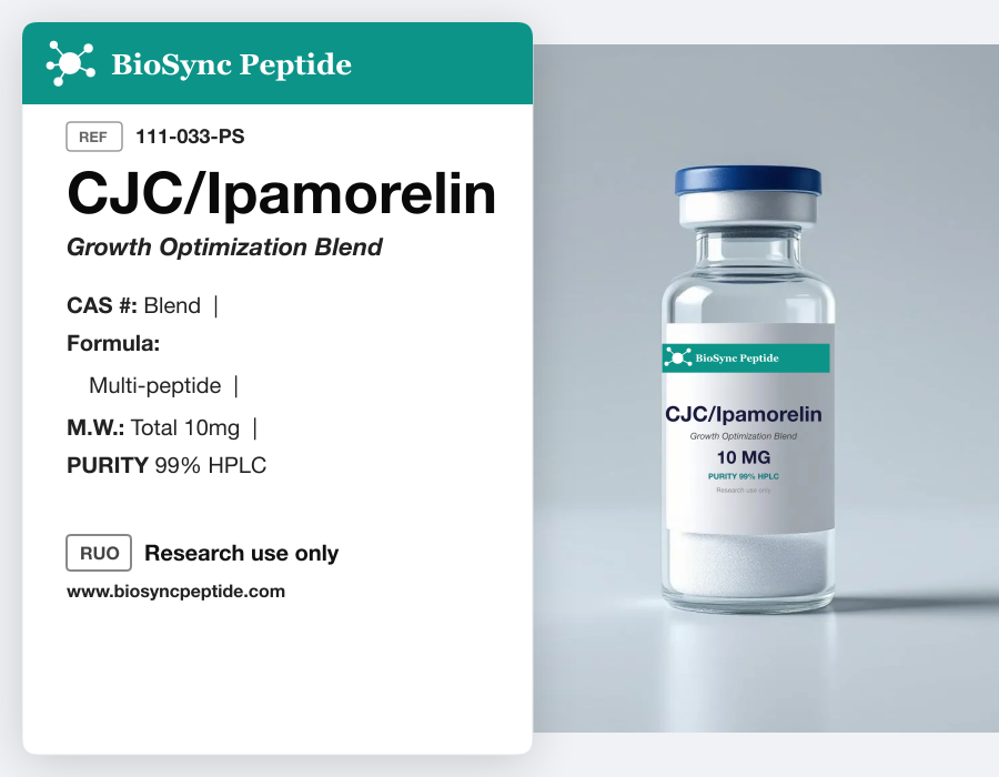 Growth Optimization Blend vial