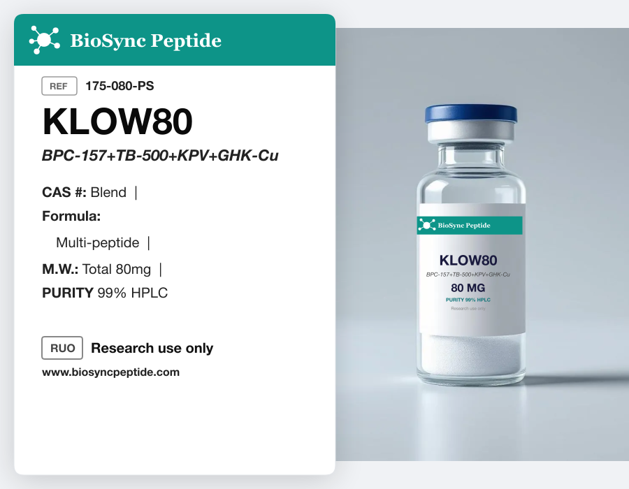 KLOW80 vial