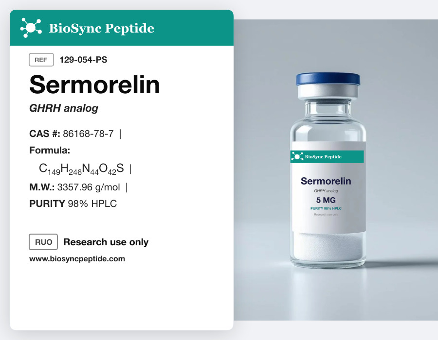 Sermorelin vial